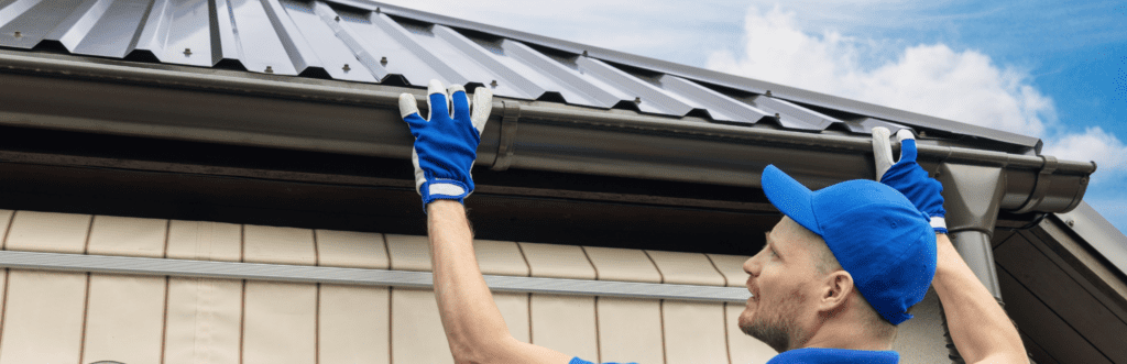 roof repair or replacement after a leak