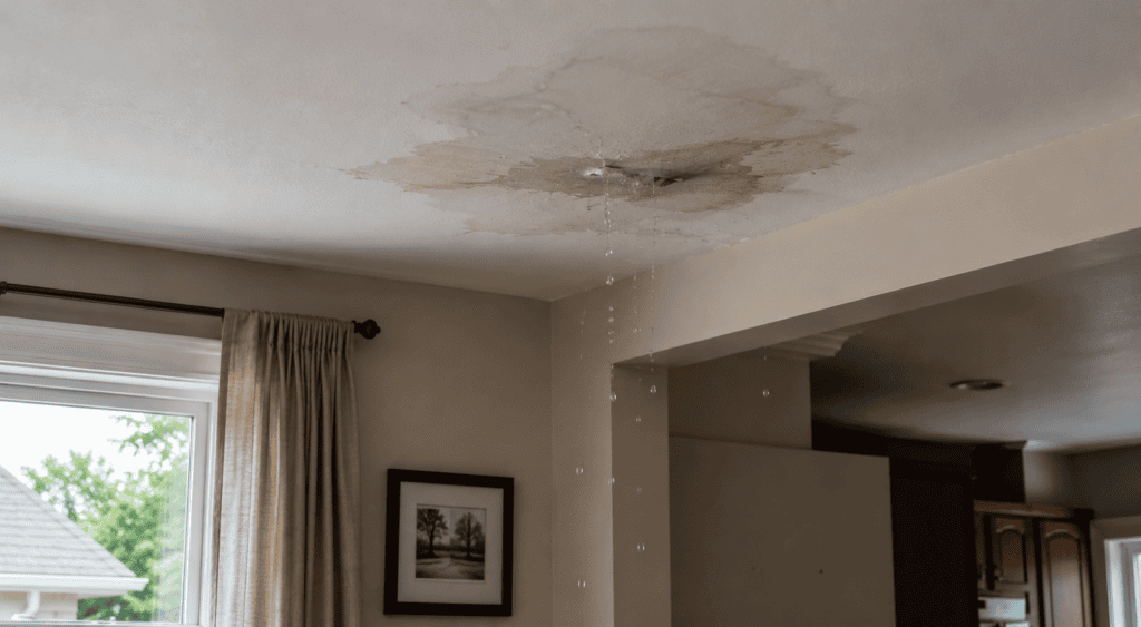 Roof leak repair in Gatineau