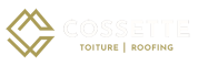 Cossette Roofing logo — home